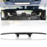 Universal Car Rear Mirror Wide-angle Rearview Mirror Auto Wide Convex Curve Interior Clip On Rear View Mirror 300mm 270mm