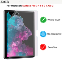 Paper Touch Screen Protector For Microsoft Surface Pro 4 5 6 4 X Go 2 Anti Reflection Matte PET Film For Surface 3 10.8 inch