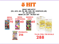 Pokemon Rip till 5 Hits Event Guaranteed 5 Hits EX ACE AR PB MB SAR SR GODPACK UR BBWF 151 JAP PB NO