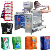 Automatic Multi Lanes Stick Packing Machine For Protein Probiotics Nutrition Powder