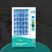 24 Hours Self-service mascarilla medica vending machine maschere vending machine maskeler