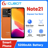 Cubot Note 21 Smartphone,12GB RAM(6GB+6GB)+128GB ROM,5200mAh,50MP,Android 13 Cellphone ,6.56" ,90Hz,Dual Sim 4G Mobile Phone