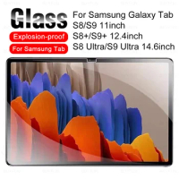For Samsung Galaxy Tab S8 Plus S9 Ultra Tempered Glass On Samsung TabS8 TabS9 S8+ S9+ 5G S8Ultra S9Ultra Tablet Screen Protector