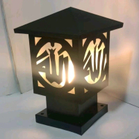 terbaik Kap lampu hias pilar pagar / lampu hias dekor pagar rumah Kabel Minimalis