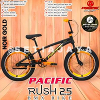 Sepeda BMX 20" Inch PACIFIC RUSH 2.5, Frame Steel, Rem V-Brake, Velg Tinggi, Sepeda Anak Laki-Laki N
