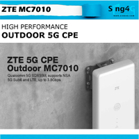 ZTE MC7010 5G OUTDOOR CPE (5G 3.8Gbps 1LAN 0WIFI)