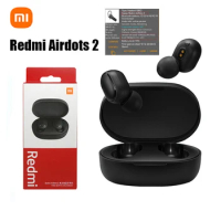 Xiaomi Redmi Airdots 2 Portable Bluetooth Earphones Wireless Headset with Mic Headphones In Ear Earbuds for Sport Music Outdoor