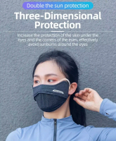Rockbros KZ002 KZ002-GR GRAY Mask Masker Breathable Anti UV Polution