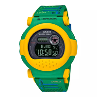 CASIO Jam Tangan Pria Casio G-Shock G-B001RG-3DR Jason Retro Video Game Series Digital Dial Green Re