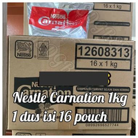 Susu Nestles SKM Carnation 1kg 1dus isi 16pcs susu krimer kental manis carnation pouch 1kg isi 16pcs