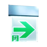 【A-NING】1：1 C級 避難方向指示燈-壁掛式 單面 向右款(LED投光式│居家安全│CNS ISO消防認可)