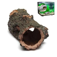A Like  Betta Log Resin Hollow Tree Trunk Ornament Fish Tank Aquarium Decorations Fish Tank Accessor