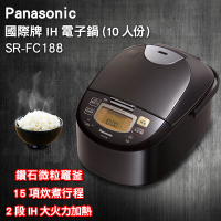 Panasonic國際牌 日本製 10人份IH電子鍋 SR-FC188
