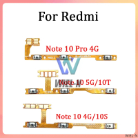 สายเคเบิล Flex ปุ่มเพาเวอร์สวิตช์, สำหรับ Redmi Note 10 Pro, 10T, 10S, 4G และ 5G