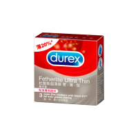 【Durex杜蕾斯】超薄裝更薄型衛生套 3入(保險套/保險套推薦/衛生套/安全套/避孕套/避孕)