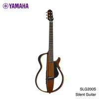 YAMAHA SLG200 6 Steel String Acoustic Guitar / Nylon String Classical Guitar Portable Professional Travel Silent Guitar