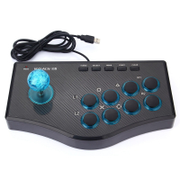 ChYouh Wired Game Controller Game Rocker USB Arcade Joystick USBF Stick for PS3 Computer PC Gamepad
