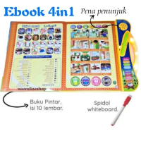 MAINAN EBOOK 4BAHASA EBOOK 4 IN 1 EBOOK MAINAN EDUKASI BELAJAR