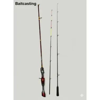 SKY - Joran Pancing Spinning Rod 2 Section Carbon Solid Action UL Ring Original Guide Kuat & Tahan L