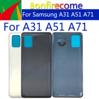 10Pcs\Lot For Samsung Galaxy A31 A51 A71 Battery Cover Rear Door Housing Case Back Glass Cover