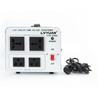 【久良儀器】雙向變壓器 2500W 萬用轉接插座 電壓轉接頭 旅行萬用轉接頭 AT2025-F(電壓切換 降壓器)