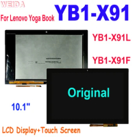 10.1" Original For Lenovo Yoga Book YB1-X91 YB1-X91L YB1-X91F LCD Display Touch Screen Digitizer Assembly For Lenovo YB1-X91 LCD
