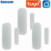 Tuya Smart WiFi Door Sensor Door Open / Closed Detectors WiFi App Notification Alert/Sound security alarm with Alexa Google Home