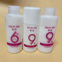 3 Styles Safe Ingredients for Home Hair Peroxide Cream Double Oxygen Milk Hydrogen-Peroxide Hair Dye Practical
