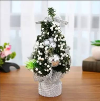 Pohon Natal Mini Lengkap Dekorasi Meja Christmas Tree Hiasan Rumah Aesthetic Pohon Kecil Salju Murah