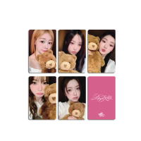 Set Kad Lomo, 5pcs, FIFTY FIFTY Day & Night SHOWCASE, Tema Kesalahan Sempurna, Cahaya Musim Sejuk, A