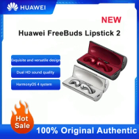 Huawei FreeBuds Lipstick 2 Headphone Original High Resolution Sound Air-Like Comfort Open-Fit Active Noise Cancellation 2.0 Red