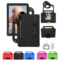 Case for Huawei MediaPad T5 10" T3 10 9.6 for Huawei MediaPad M6 10.8 M5 10.8inch Case EVA Kids Safe Foam Shoulder Hand Strap