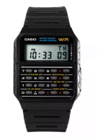 CASIO Casio Calculator Jam Tangan Pria Strap Karet Hitam CA-53W-1Z Original