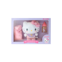 【SANRIO 三麗鷗】嬰兒造型絨毛娃娃禮盒組 Hello Kitty
