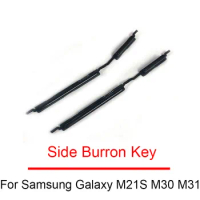 10PCS For Samsung Galaxy M21S M30 M31 M22 M23 Side Power Key Switch Volume Button Replacement Repair