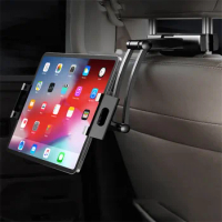 Universal Car Rear Pillow Holder Stand for iPad 4-13inch Tablet 360 Rotation Bracket Back Seat Car Mount Handrest Soporte Tablet