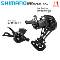 SHIMANO DEORE M5100 1X11 Speed Derailleur SHADOW RD-M5100 SGS 1x11S SL-M5100-R RD-M5120 11V MTB Bicycle Original Part
