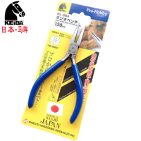 High quality KEIBA imported long nose pliers HL-D04 HL-D14 Electronic toothless pliers precision seamless pliers made in Japan