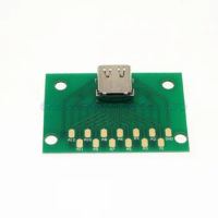 USB 3.1 test female socket usb3.1 type c 24P Connector test board adapter board