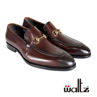 【Waltz】質感 牛皮紳士鞋 真皮樂福鞋(3W111068-23 華爾滋皮鞋)