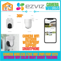 EZVIZ Kamera IP Wifi H8c 4mp - 2MP CCTV Wireless Audio Dua Arah Outdoor Smart Tracking & Motion Dete