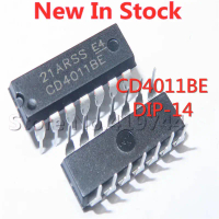5 ชิ้น/ล็อต CD4011BE CD4011 DIP 14 เฮฟ/ทีแอล/เอชซีฟ4011 เกทอินด์ NAND 2 อินพุต มีสินค้า ไอซีใหม่แท้