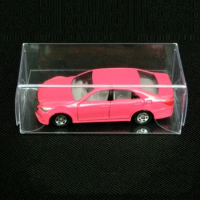 82*40*30mm PVC Clear MATCHBOX TOMY Toy Car Model 1/64 TOMICA Hot Wheels Dust Proof Display Protection Box 200PCS