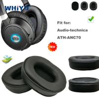 Replacement Ear Pads for Audio-technica ATH-ANC70 ATHANC70 Headset Parts Leather Cushion Velvet Earmuff Earphone Sleeve Cover