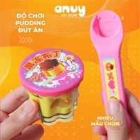 Đồ chơi pudding đút ăn kèm muỗng bánh plan mỳ ramen cơm nắm cho bé