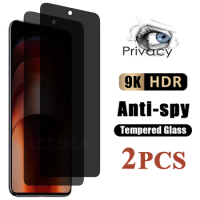 2Pcs Anti-Spy Privacy Screen Protector For Vivo iQOO 12 Neo 9 Pro Z8X Z7X Z6X Z5X Y16 Y36 Y56 Y76 Y35 Y27S Y17S Tempered Glass