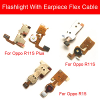 Light Proximity Sensor Ambient Flex Cable With Ear Speaker For Oppo R11S Plus R15 Earpiece With Proximity Sensor Flex Cable