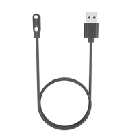 5V 1A Magnetic Charger 60cm Cable Black Charger Stable Charging Plastic Charger Smart Accessories for Zeblaze Vibe 7