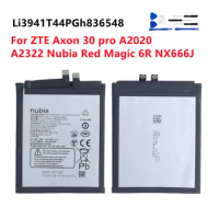 New Original LI3941T44PGH836548 Battery For ZTE Axon 30 pro A2020 A2322 Nubia Red Magic 6R NX666J Mobile Phone+Tools