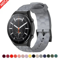 Silicone Strap Bracelet For Xiaomi watch S1 Watchband Smart Watch Band For Xiaomi Watch Color/Mi watch S1 active 22mm correa